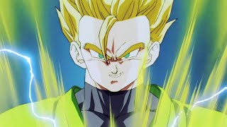 DBZ Kai Jap  Gohan transforms into a Super Saiyan 2 Majin Buu Saga [upl. by Hands]