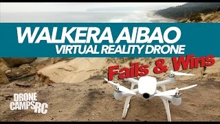 WALKERA AIBAO VR Drone  Review  FAILS amp WINS [upl. by Isidro13]