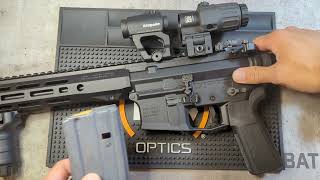 Lefthanded Improvements For Your AR Rifle Forward Controls Design Radian JBO [upl. by Halilad]