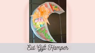 Eid Gift Hamper making moon shaped gift ideas DIY Eid gift ideas Eid gift box Eid 2022 Eid gift [upl. by Orabla767]