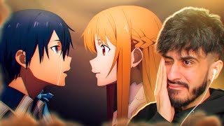 ASUNA MEETS KIRITO😢  Sword Art Online War of Underworld Episode 10 11 REACTION [upl. by Aicineohp958]