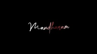 Mandharam Kattine Pranayichato  Jeevana  black screen malayalam songs whatsapp status Swathy Manu [upl. by Alanah]