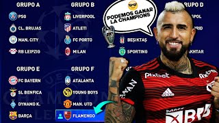 ¿QUÉ PASARÍA SI FLAMENGO JUGASE LA CHAMPIONS LEAGUE  FIFA 22 [upl. by Bensen637]