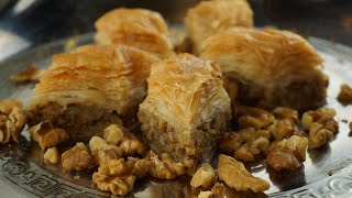 Bayramlık Baklava Tarifi  Kolay ve Pratik Tatlı  Şerbetli Tatlı Tarifleri Tatlı [upl. by Arihaj]