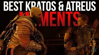 The Best Kratos amp Atreus Moments in God of War [upl. by Caassi616]