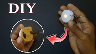 How to Make mini Portable Light  LED light  rechargeable light [upl. by Latsyek]