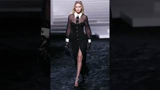 Gigi Hadid runway walk model fashion international model icon [upl. by Ymarej924]