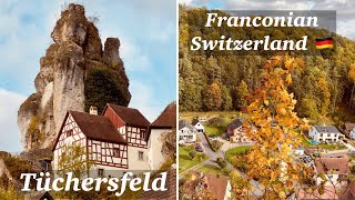 Autumn in Franconian Switzerland 🇩🇪  Fränkische Schweiz museum Tüchersfeld  Germany travel vlog [upl. by Katee28]