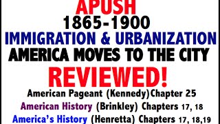 American Pageant Chapter 25 APUSH Review [upl. by Qerat]