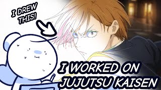 I Worked on Jujutsu Kaisen PT 1  24 FRAMES A DAY [upl. by Sello151]