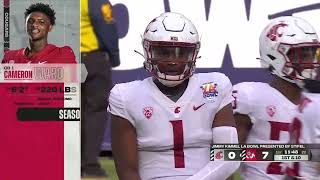 NCAAF 2022 Jimmy Kimmel LA Bowl  Washington State Cougars vs Fresno State Bulldogs [upl. by Denver]