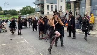 Beltane Border Morris 2  Swanage Folk Festival 2024 [upl. by Retsam26]