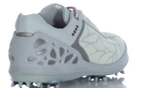 ECCO Womens Cage Evo Golf Shoe with ECCO [upl. by Hakan725]