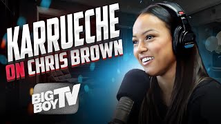 Karrueche Tran on Chris Brown her show quotThe Bayquot And More Full Interview  BigBoyTV [upl. by Ligetti]