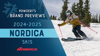 20242025 Nordica Skis and Boots Preview  Powder7 [upl. by Eizus]