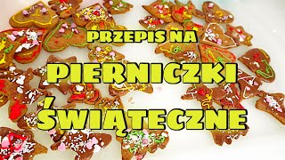 PIERNIKI ŚWIĄTECZNE  Przepis na pierniczki świąteczne  Jak zrobić pierniczki [upl. by Woehick]