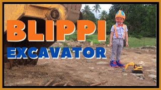 BLIPPI EXCAVATOR SONG [upl. by Heilman]