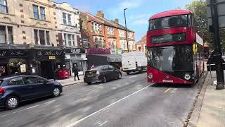 Journey on Route 5 Canning Town bus station [upl. by Teeniv]