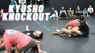 Insane Kyusho Knockout by Bruce Iron Lion [upl. by Lang]