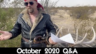 October 2020 QampA [upl. by Mutz]