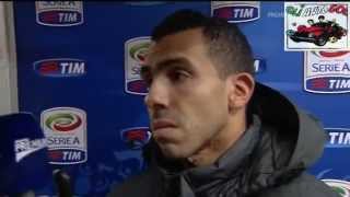 INTERVISTA TEVEZ  quotAllegri non conta nientequot [upl. by Allit183]