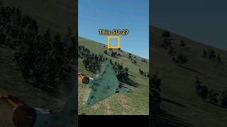 Mirage 2000C Defeats Sukhoi SU27 dcs simulation dcsdogfight [upl. by Llednav609]