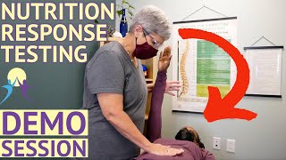 What Is Nutrition Response Testing DEMO SESSION Applied Kinesiology Muscle Testing Explained [upl. by Leuams936]