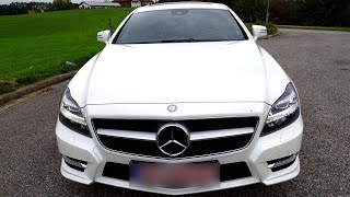 Mercedes CLS 350 CDI 4MATIC Shooting Brake GPS Drive Sound Acceleration Exterior Interior [upl. by Nellak]