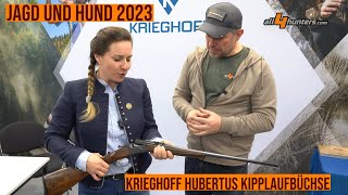 🦞🦞🦞 Jagdbloggerin J Brunner von quotWald in den Mundquot präsentiert Krieghoff Hubertus Kipplaufbüchse [upl. by Adabel]