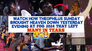 MIN THEOPHILUS SUNDAY POWERFUL MINISTRATION AT FESTIVAL OF GLORY 2024 fog2024 apostlearomeosayi [upl. by Kapoor]