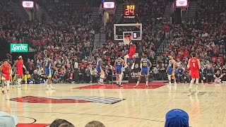 First Quarter  Golden State Warriors at Portland Trail Blazers  102324 [upl. by Lymann324]