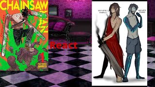 chainsaw man react a história scp 073 e scp 0762VIRALQUESTVQ [upl. by Nygem642]