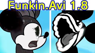 Friday Night Funkin VS Mickey Mouse  FunkinAVI 18 Final DEMO FNF Mod Minnie MouseMouseavi [upl. by Adnolehs]