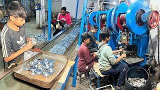 Amazing Manufacturing Process Of Honda Horn In Factory  Mass Production Process Of Bike Horn [upl. by Winer]