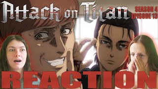 Attack on Titan SUB  4x13 Children of the Forest  Reaction [upl. by Towland]