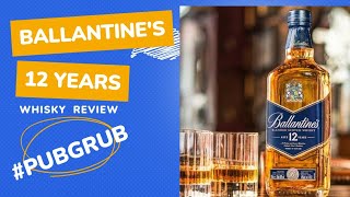 Ballantines 12yrs Old whisky review I whisky review in Hindi whiskey whisky ballantines [upl. by Arakaj]