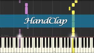 Fitz amp The Tantrums  HandClap Piano Tutorial [upl. by Urana]