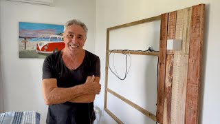 Episode 39  82 year old Mr Lister creates a headboard out of pallet wood 🪵 [upl. by Urbano]