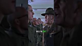 “Is that you John Wayne”  Full Metal Jacket 80smovies marinecorps shorts [upl. by Brockie]