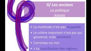 Aristote et la politique [upl. by Alliw290]