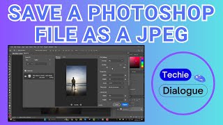 How to Save a Photoshop File as a JPEG [upl. by Schlenger441]