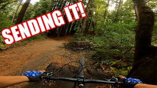 Sending Nisene Marks Mountain Bike  MTB Jumps  Sick Trails 🔥 [upl. by Odraude]