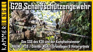 G29 Scharfschützengewehr des KSK der Bundeswehr  HAENEL RS9 [upl. by Yerd354]