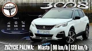 2018 Peugeot 3008 16 BlueHDI EAT6  Test zużycia paliwa MIASTO OSTRE KORKI [upl. by Drusi]