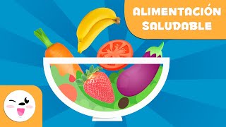 Alimentación saludable para niños  Hidratos de carbono grasas proteínas vitaminas [upl. by Estren]