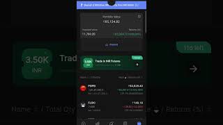 Pei pei crypto coin coindcx peipei cryptotrading coindcxapp reel trend viralshort [upl. by Jourdan]