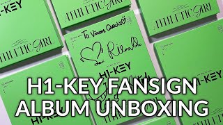 H1Key  Athletic Girl Unboxing 8 Albums  Fansign Experience [upl. by Amme256]