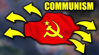 I conquered the world with COMMUNISM In Minecraft [upl. by Kentiga]