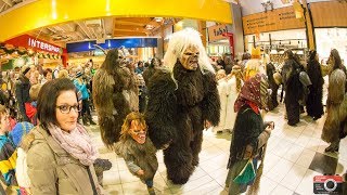 Nikolaus und Krampus bei der Interspar Nussdorf Debant [upl. by Edlyn965]