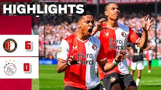 Feyenoord vs Ajax 60 Samenvatting  De Klassieker  Höhepunkte  Eredivisie 2024 [upl. by Ziana]